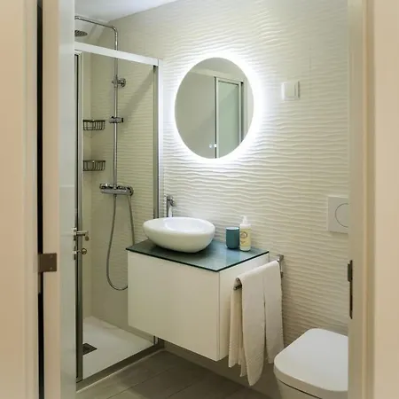 アパート Salty Soul One Bedroom In ナザレ